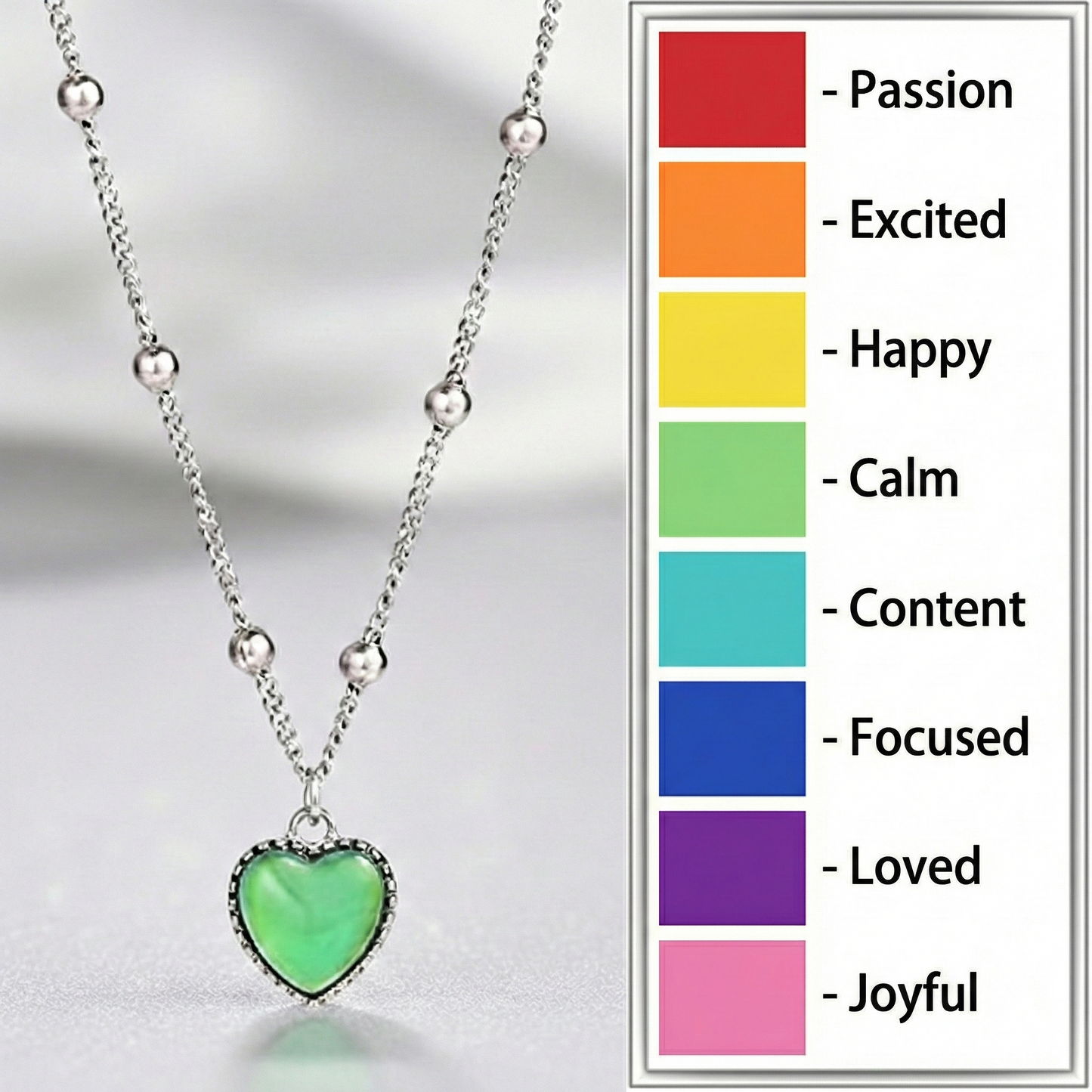 Heart Mood Necklace